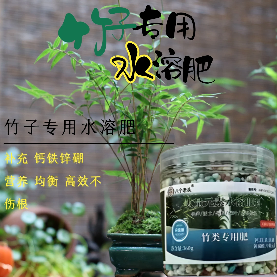 竹子专用肥富含微量元素补充竹子所需营养成分持久补充养分壮根