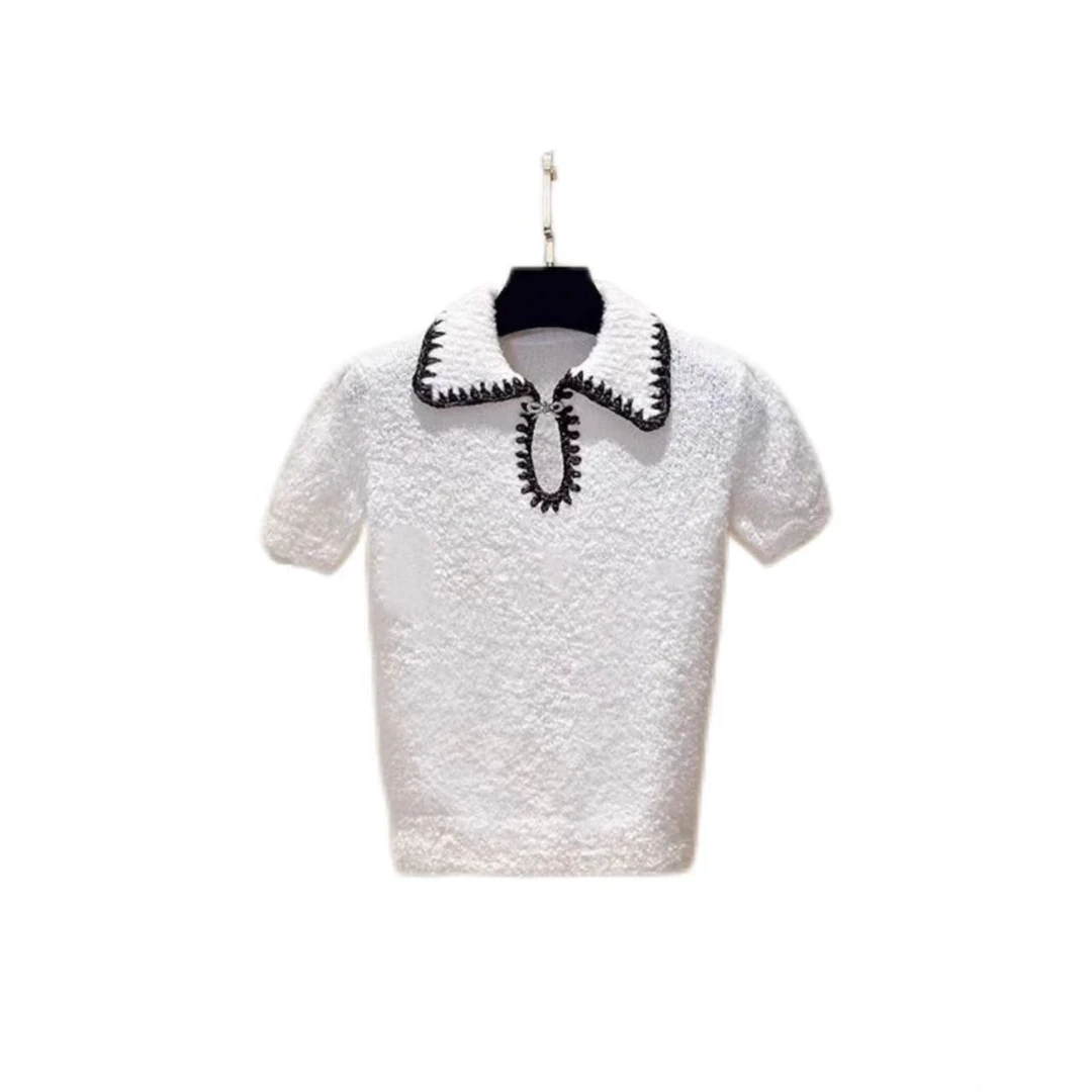 AC208小香风翻领短袖