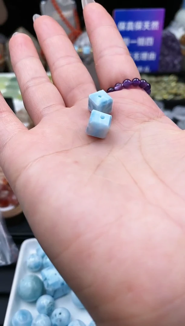 【闪购商品】针钠钙石（海纹石）颈饰未镶嵌122a/1.31/1个