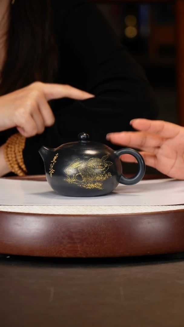 茶壶紫砂【谈伯章】西施220c+杯