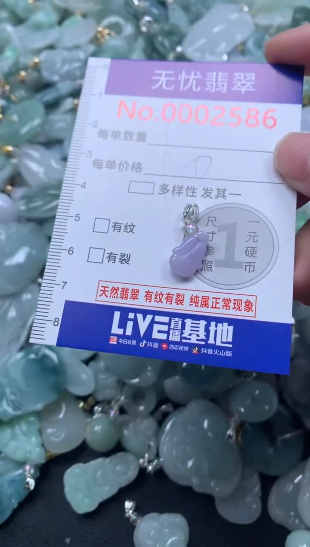 颈饰未镶嵌翡翠2586