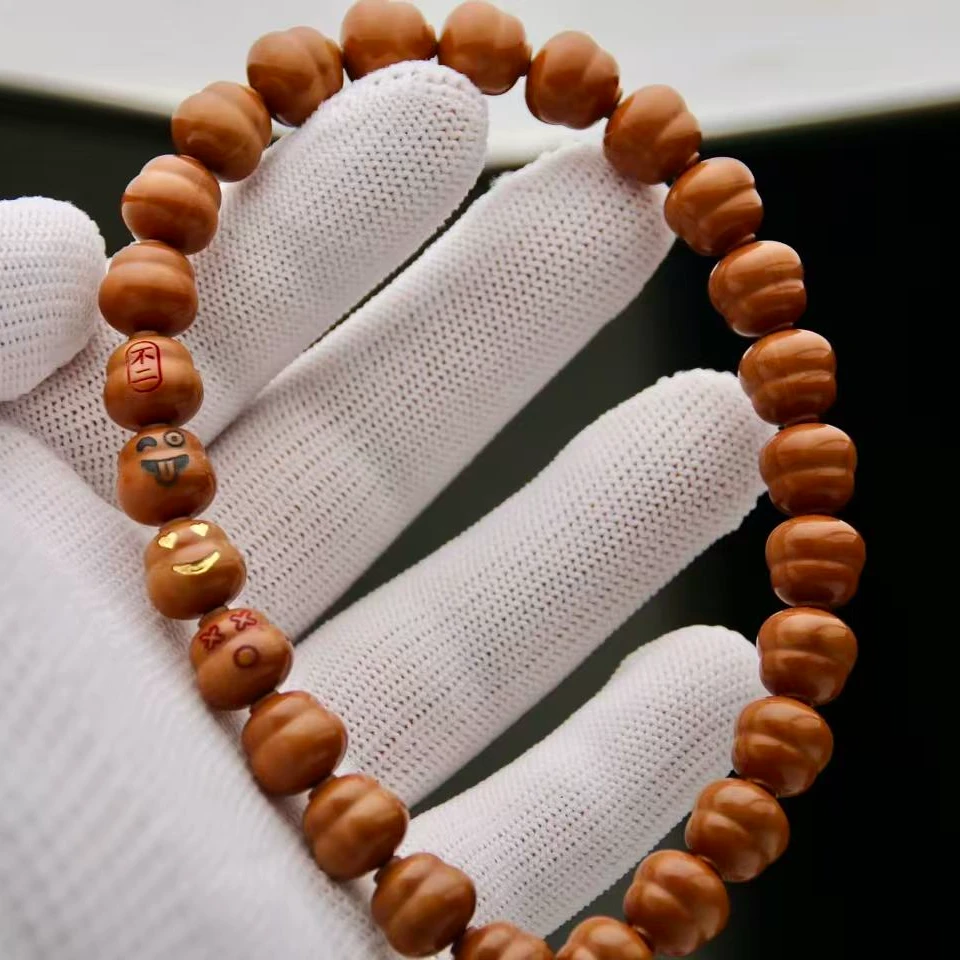 【不二猴头】小葫芦猴头核桃手串（福禄满满）