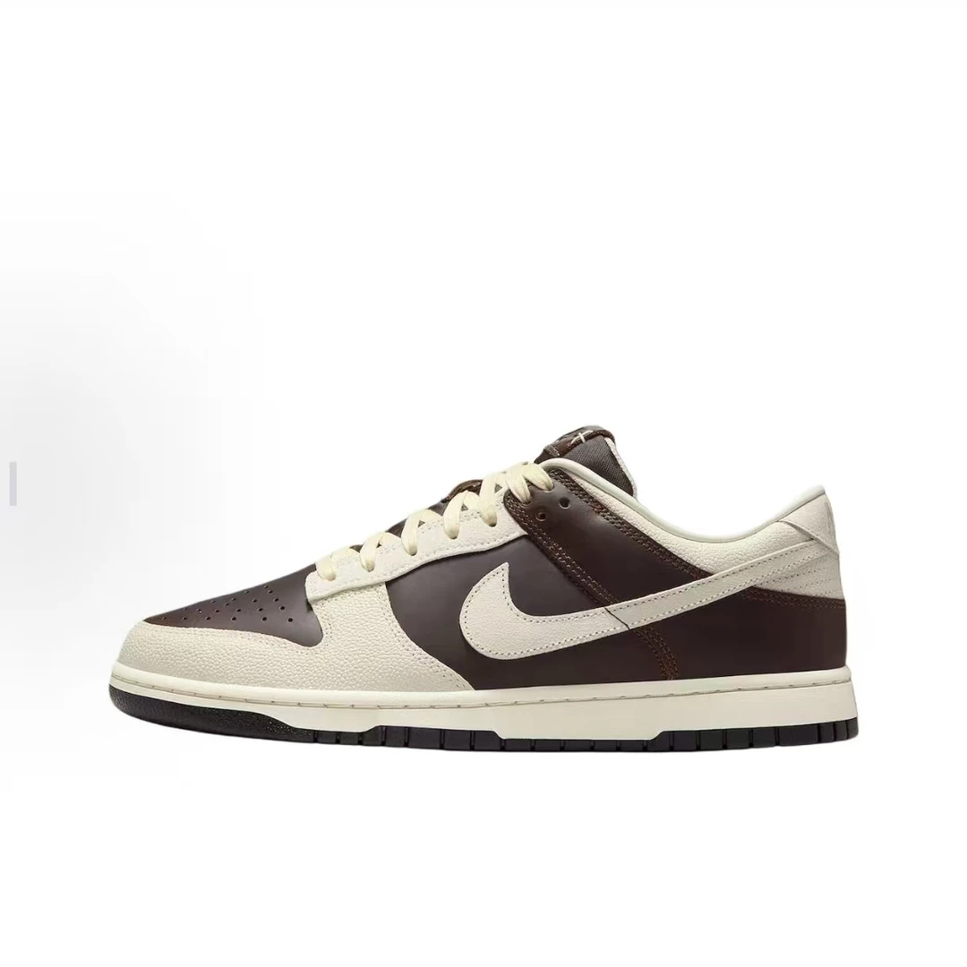 跑者美学nike耐克棕白dunklowRETRO男鞋休闲鞋IH7333-200