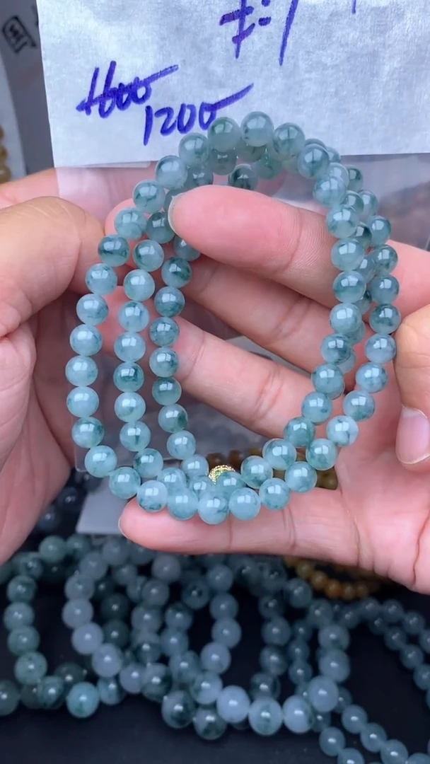 未镶嵌定制翡翠毛货需精细抛光拍一发一
