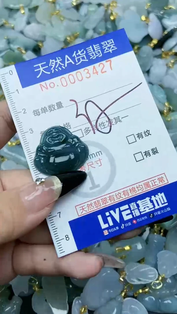 【闪购商品】翡翠颈饰未镶嵌天然A货翡翠