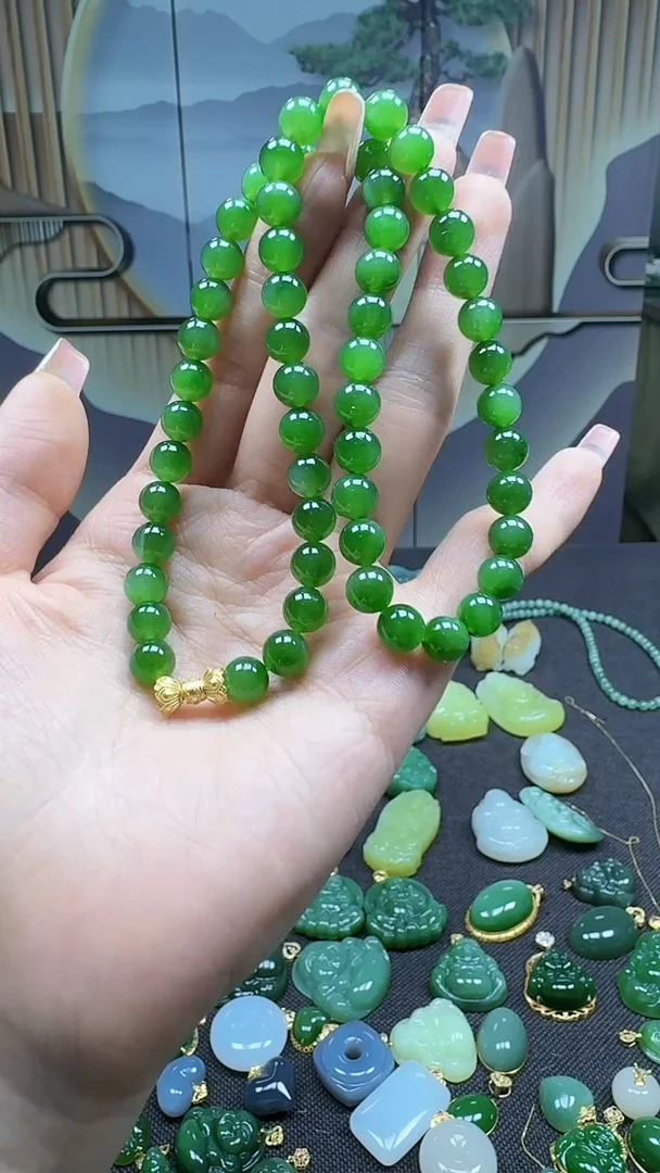 和田玉未镶嵌挂件8