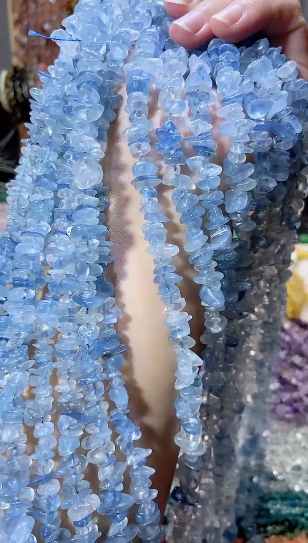 未镶嵌珠宝半成品水晶海蓝宝