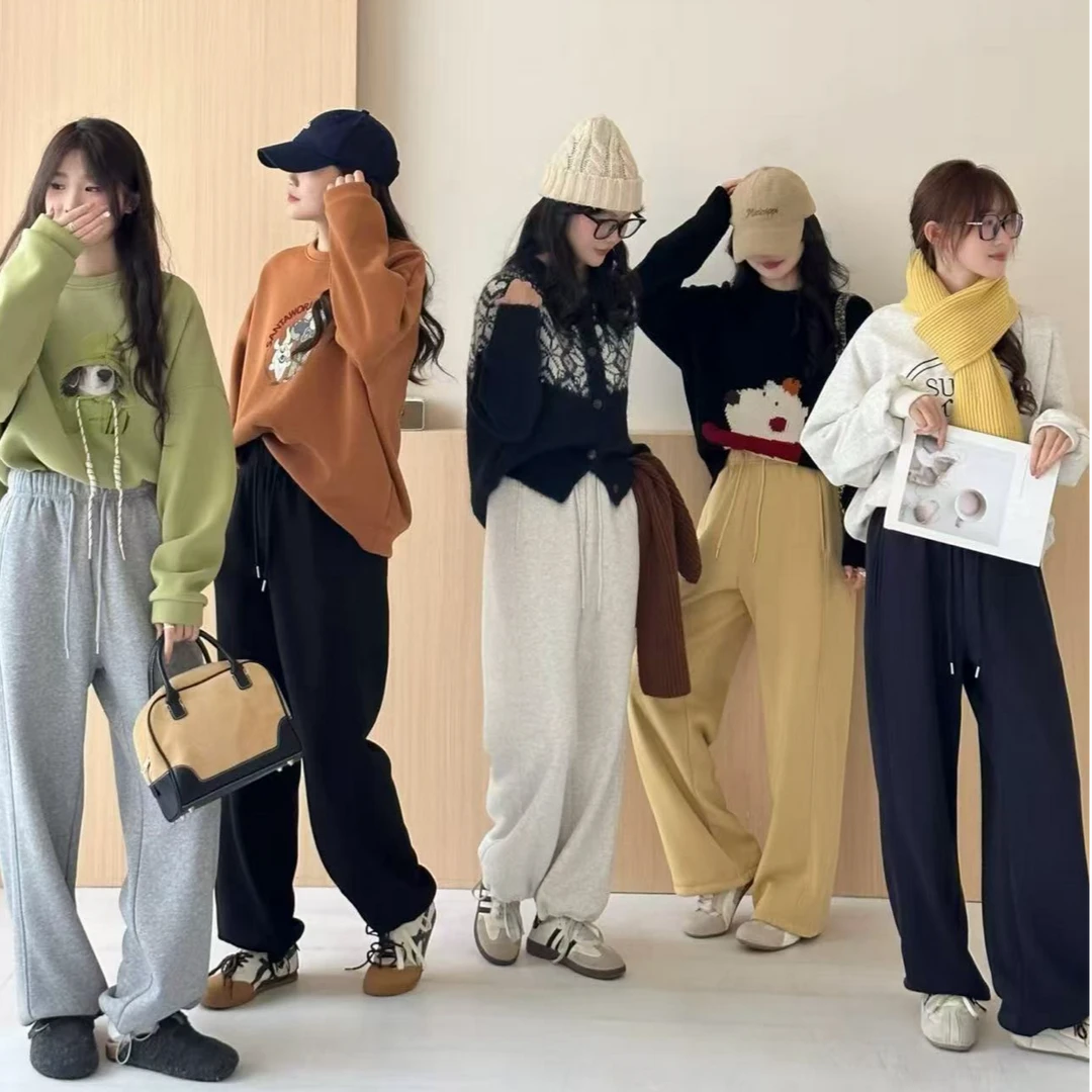 HY 海燕家 2571#巨巨好穿的可调节抽绳卫裤（怒推）