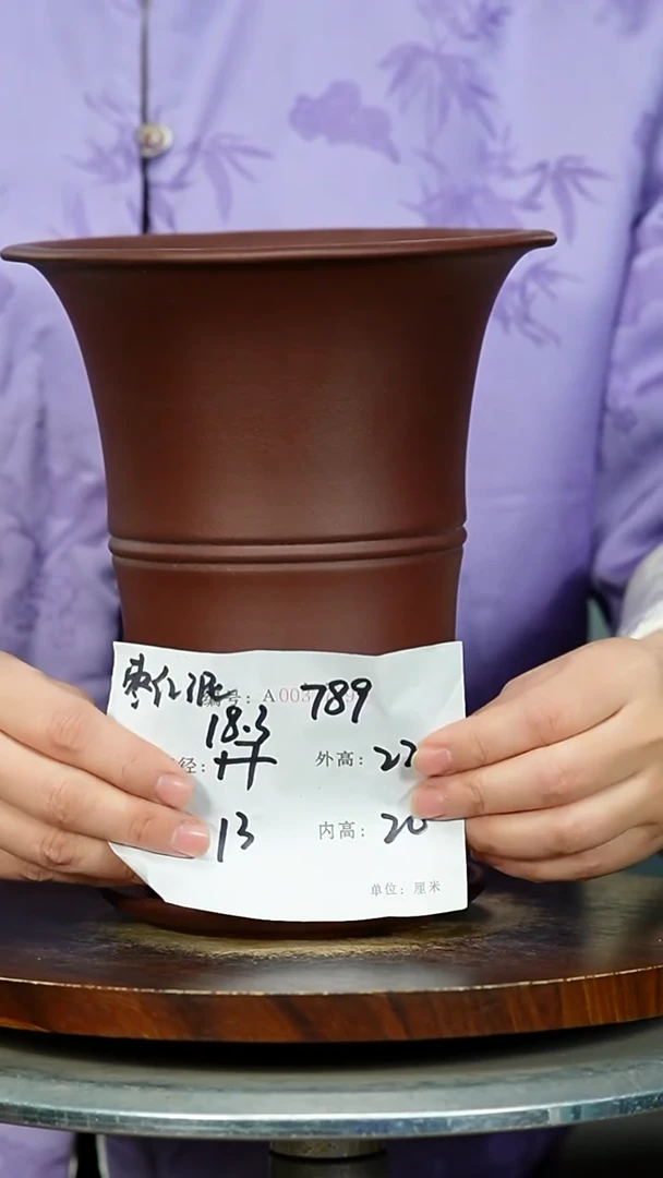 紫砂花盆789&+^Z紫砂花盆紫砂