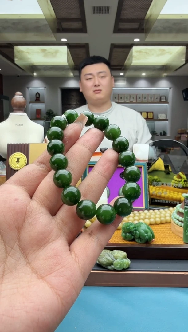 未镶嵌手串和田玉byeqyl