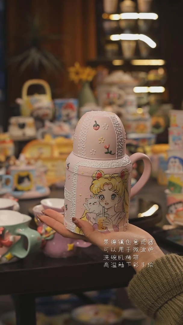 景德镇釉下彩绘设计师款式陶瓷