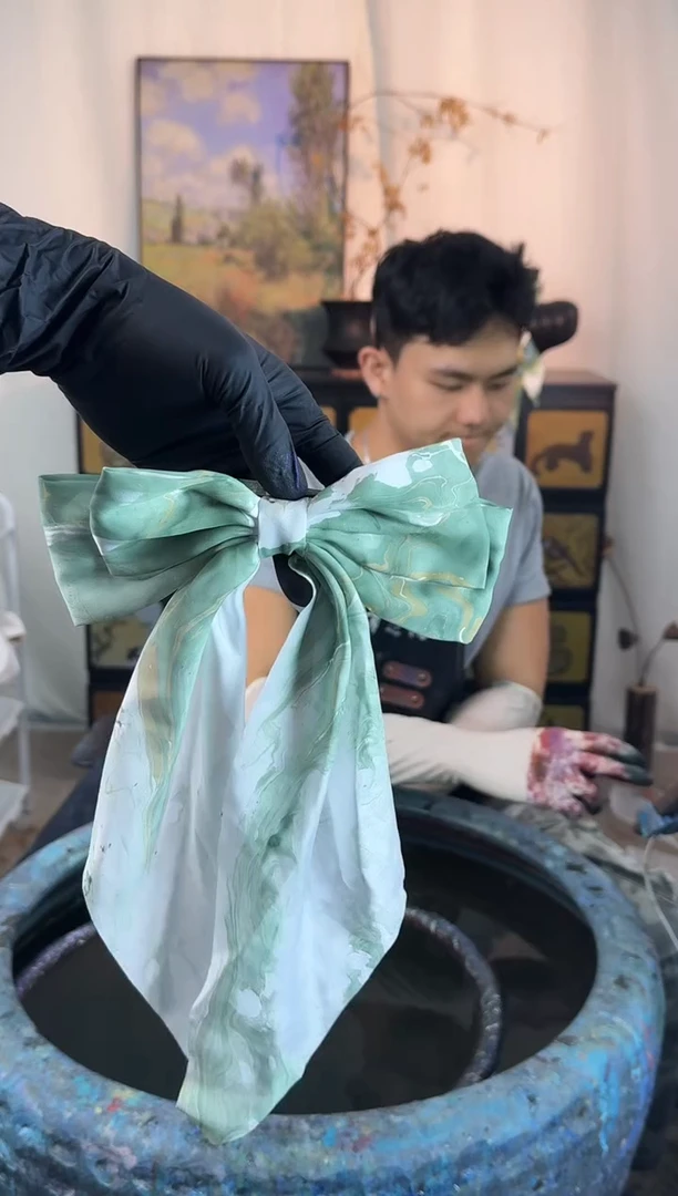 338千里江山飘带一字夹