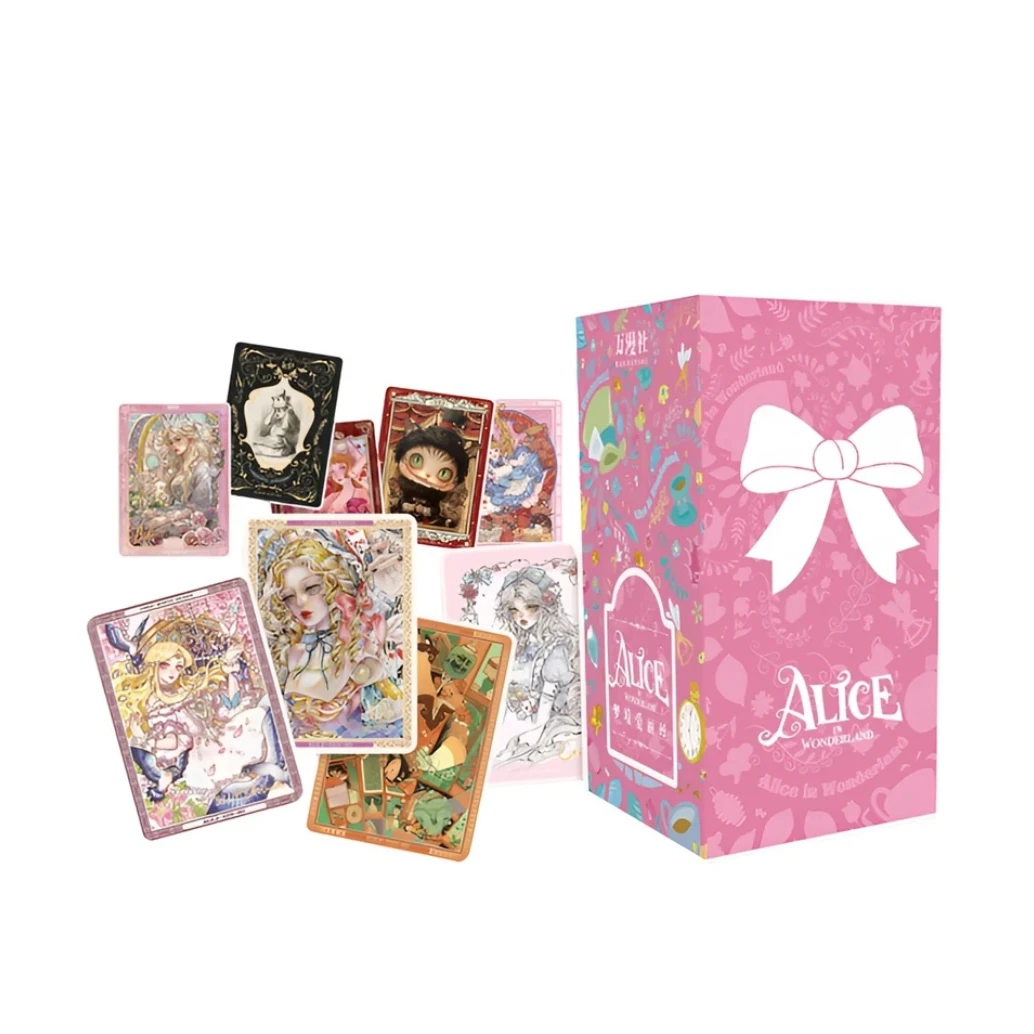 【PK】万漫社梦游仙境爱丽丝动画电影周边卡牌盲盒  梨梨