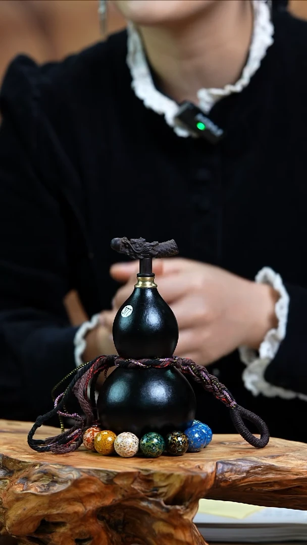 【闪购商品】377—光岳葫天然大漆酒葫芦不含漆珠