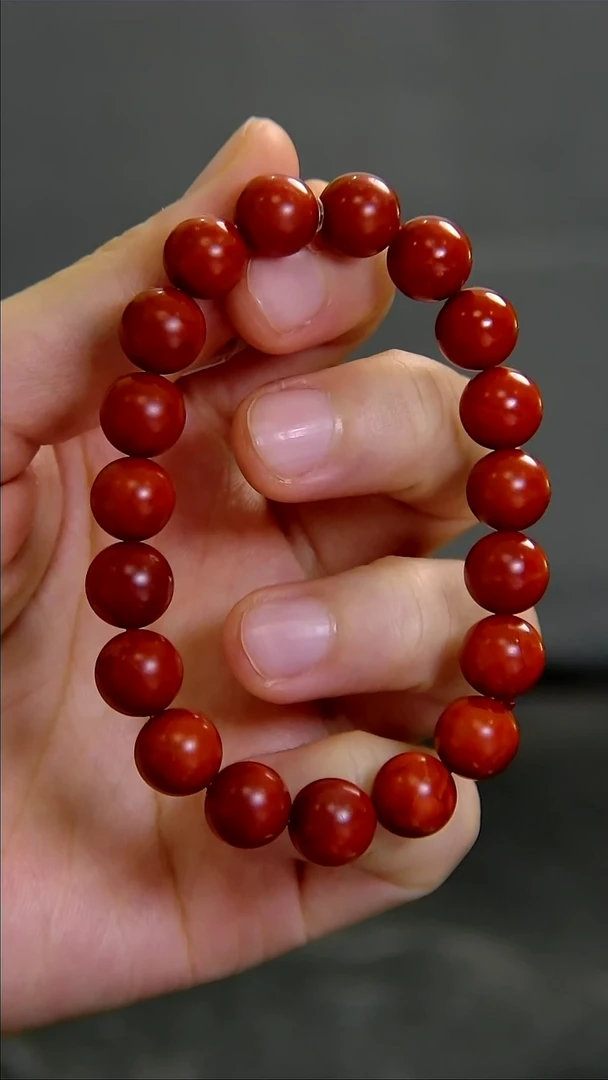 南红玛瑙手串未镶嵌025ZB0611产品一个