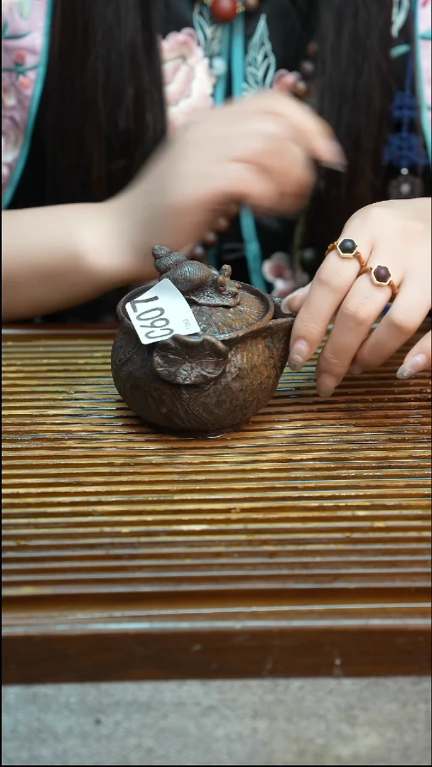 万古烧粗陶手工手做茶具