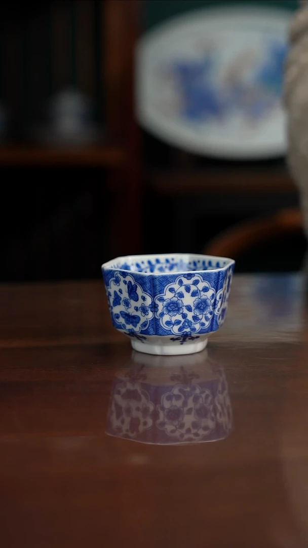 我****看晓月柴窑 六方杯