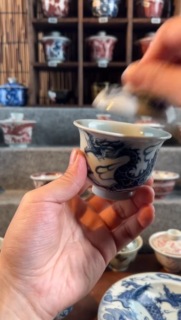 【闪购商品】358天禄言瓷手绘茶具