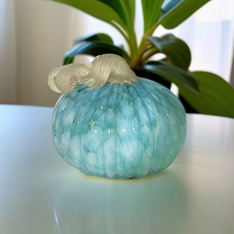 琉璃南瓜酒柜书房新房样板间摆件手工艺品送朋友生日礼物多子多福