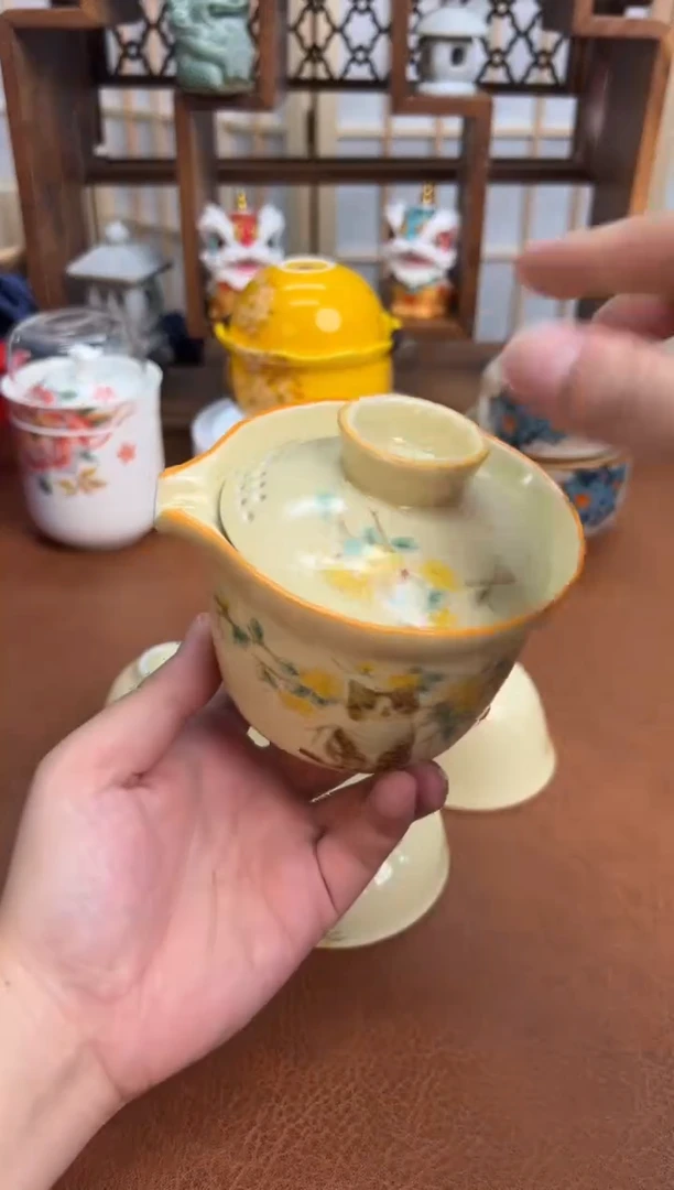 毕业季旅行茶具上车