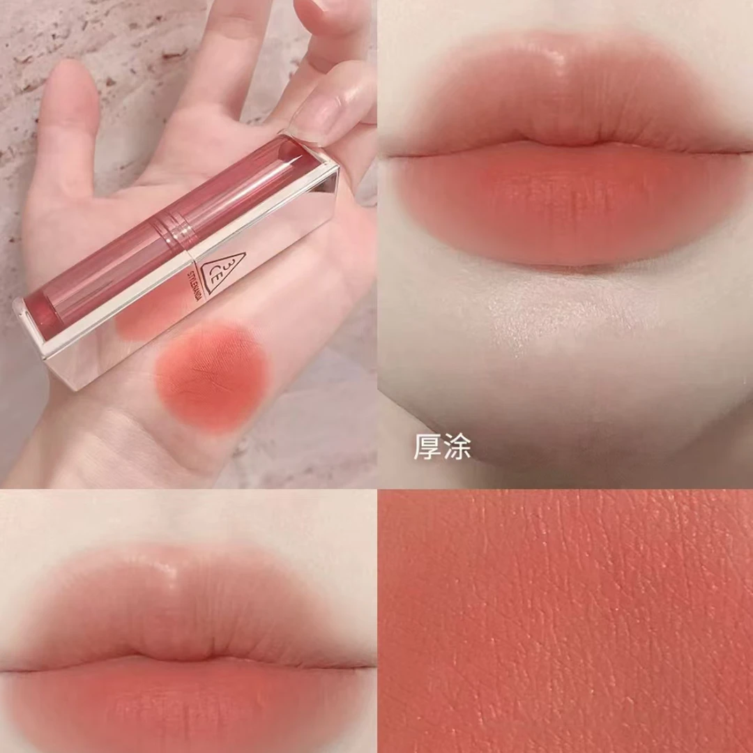 3CE/三熹玉【菁菁专属】三熹玉柔焦哑光口红 赤陶柚