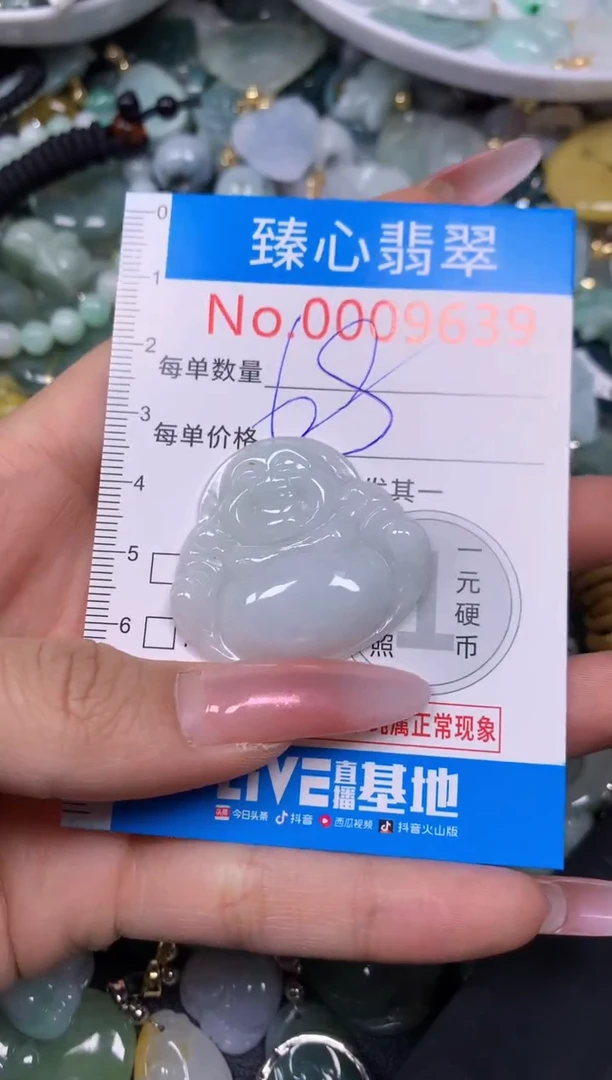 【闪购商品】翡翠颈饰未镶嵌含绳0009639