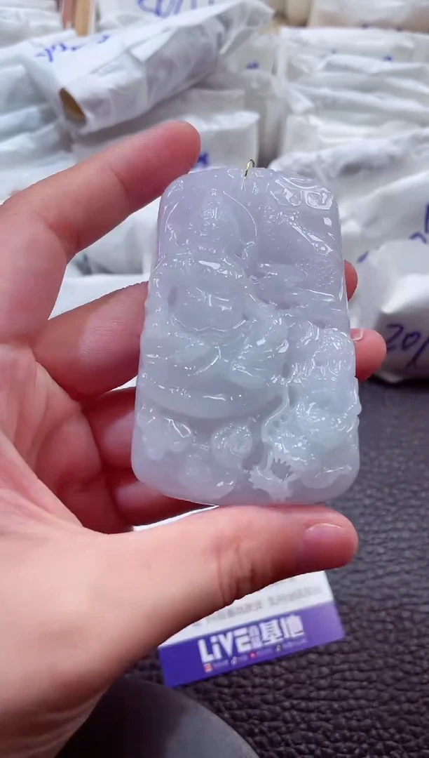 翡翠未镶嵌颈饰00007290