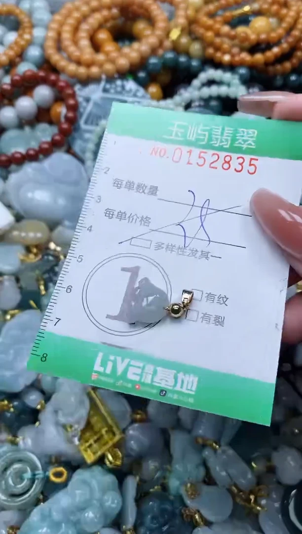 翡翠未镶嵌颈饰闪购0152835多样性发其一