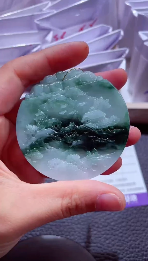 颈饰未镶嵌翡翠00003493