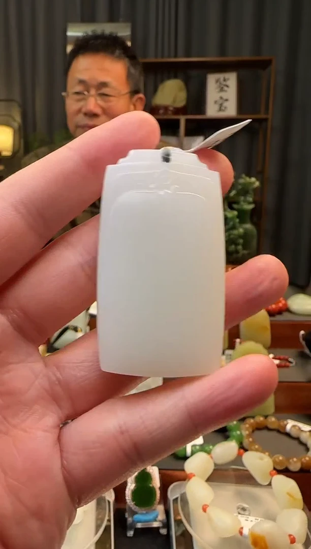 吊坠(不含链)未镶嵌和田玉挂件