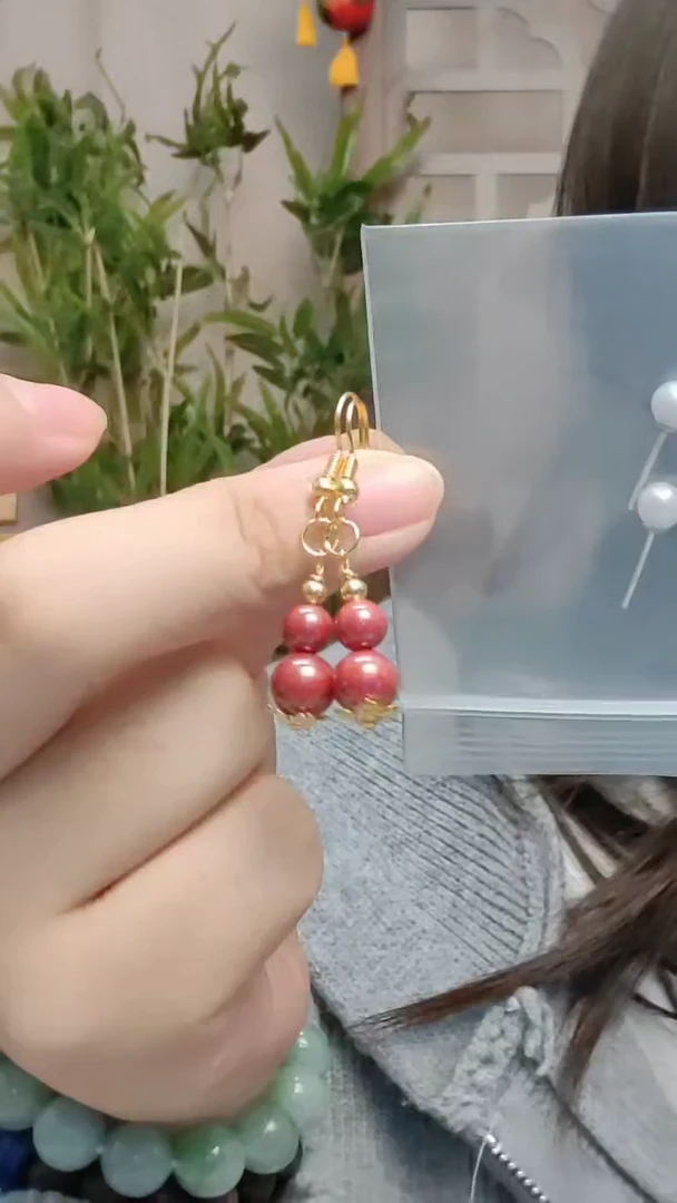 【闪购商品】水晶耳饰未镶嵌136云善手作精美配饰