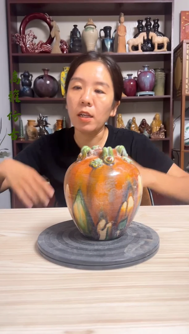 复古高雅仿古瓷器摆件