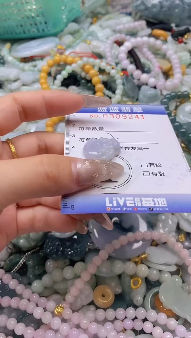 翡翠未镶嵌颈饰闪购0309241