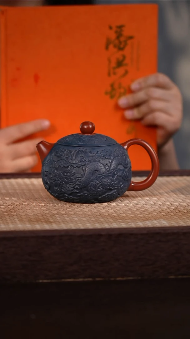 茶壶紫砂朱泥/绿泥 350cc