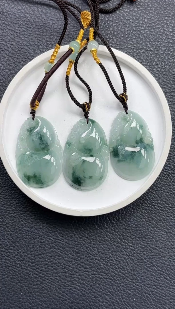 颈饰未镶嵌翡翠YM1327-2 葫芦 多样性发一件