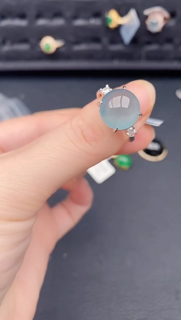 未镶嵌戒指翡翠天然a货翡翠459