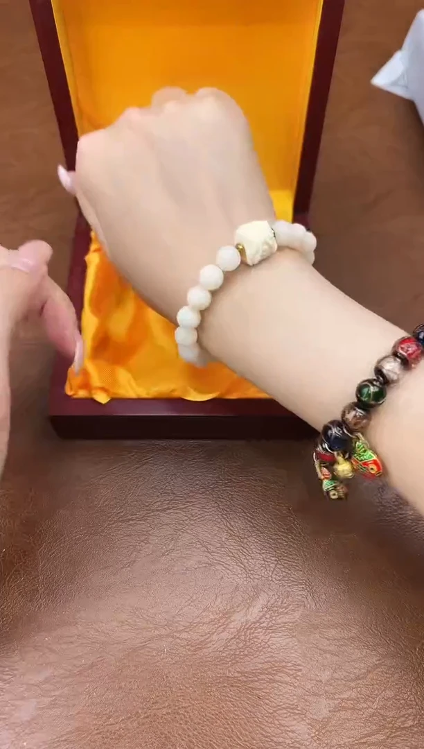 万家文玩阁白玉菩提链接@@SP141