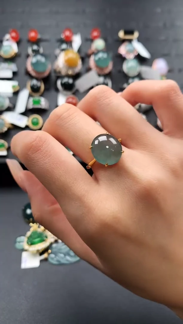 【闪购商品】翡翠戒指未镶嵌67895769756867