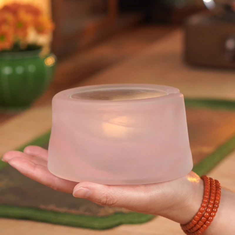 【茜茜专属】粉云彩琉璃温茶器