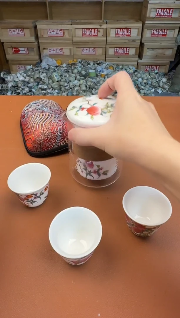旅行有些茶具有瑕疵介意勿拍，直播样品清活都是孤品亏本卖