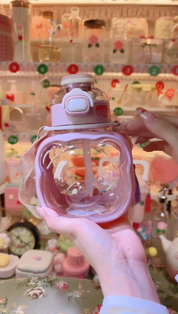 摆件品质好发货快放心拍！小熊大肚杯