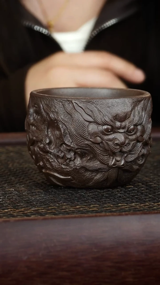 茶壶紫砂柴烧杯子