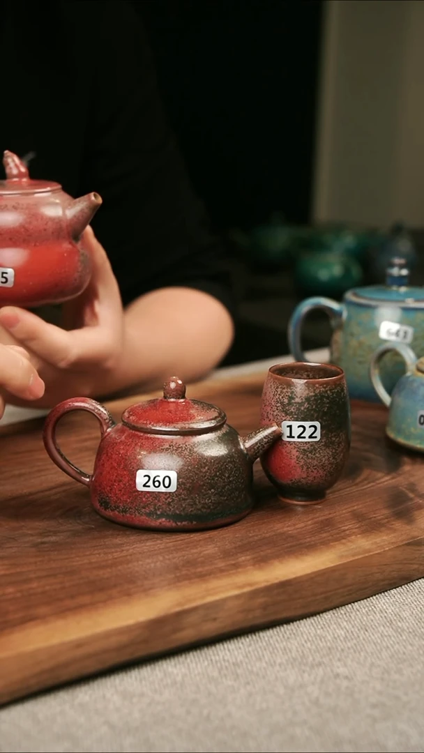 【闪购商品】瓷片钧瓷茶器茶壶260