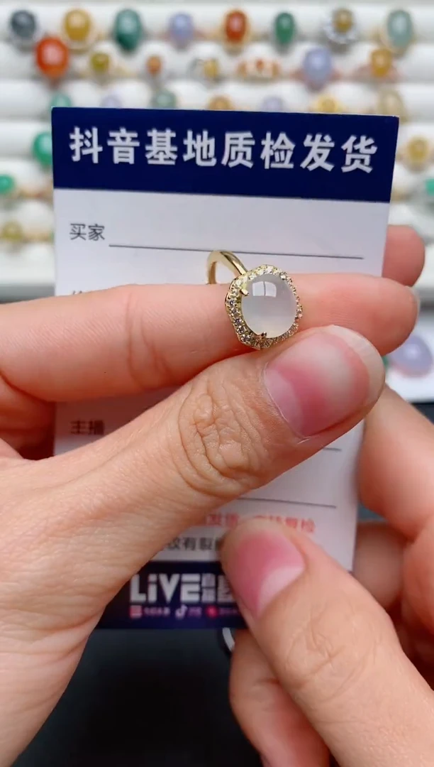【闪购商品】翡翠戒指银S925镶嵌......