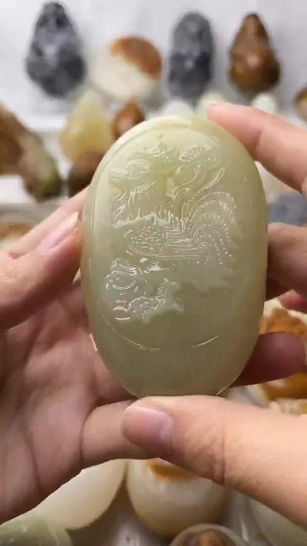 石材鸡古青石棉纹正常不退换微瑕