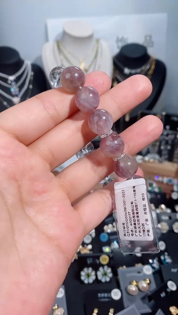 铜合金无925银手链7211