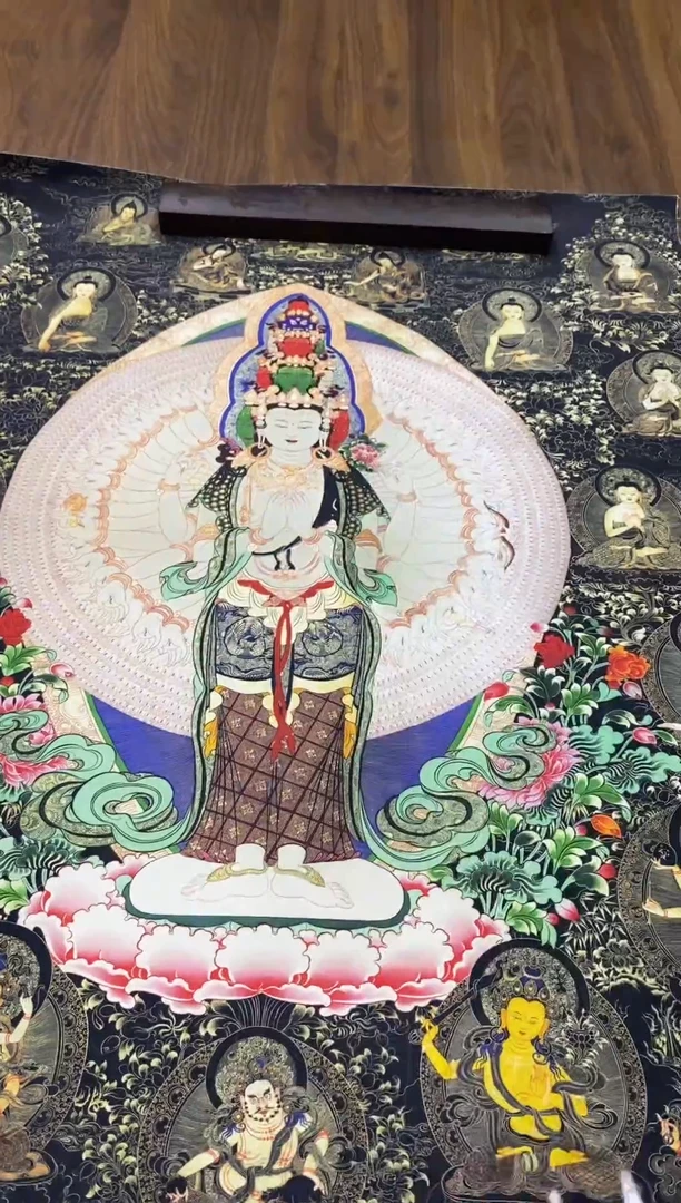 卷轴画精品挂饰 唐卡tk16009