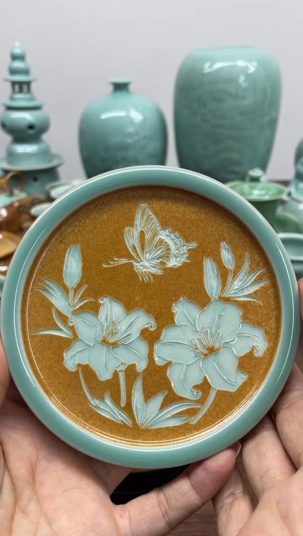 特价青瓷 慧语瓷坊11.8厘米