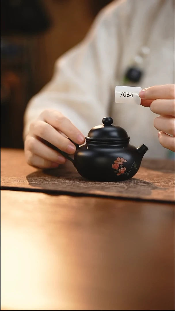 雲梦茶器紫陶茶壶7064