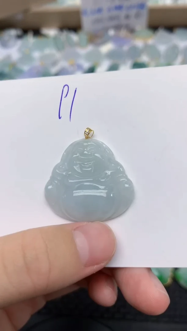 翡翠未镶嵌颈饰天然缅甸A货翡翠百元以上9元证书费自理